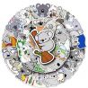 Lotto di 50 adesivi giapponesi, adesivi Kawaii Koala-KOARA