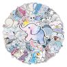 Lote de 50 pegatinas japonesas, Kawaii Elephant Stickers-ZO