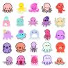 Lot de 50 autocollants japonais,Stickers Kawaii octopus-TAKO