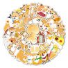 Set of 50 Japanese stickers, Kawaii Shiba Dog Stickers-SHIBAINU