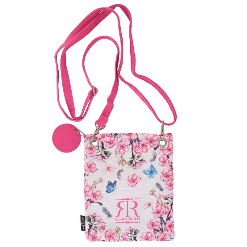 Japanese style shoulder bag wallets Sakura Flowers - SAKURA