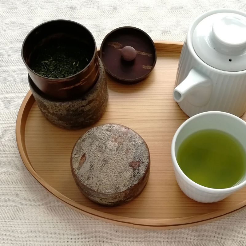 Teedose aus Kirschrinde, DOUMORI CHIRASHI