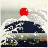 Japanisches Furoshiki Oubu Hinode Fuji