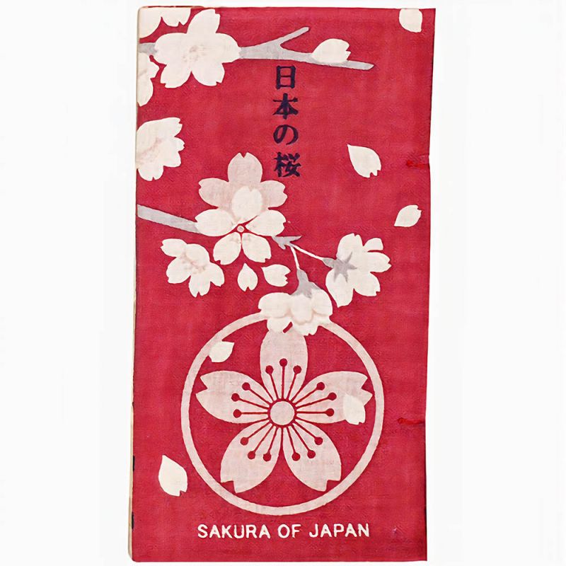 Cotton towel, TENUGUI, Sakura Flowers, SAKURA NO HANA