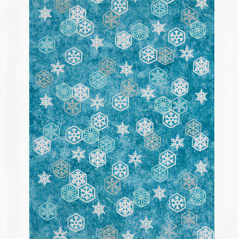 Cotton towel, TENUGUI, Snow, YUKI