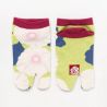 Chaussettes japonaises Hinomarusa Yutabi, 18-21 cm