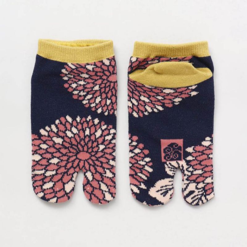 Chaussettes japonaises Hinomarusa Yutabi, 18-21 cm