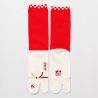 Chaussettes japonaises Hinomarusa Yutabi, 25-28 cm