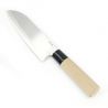Couteau de cuisine japonais pour tout type d'aliments, SANTOKU, 17cm