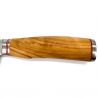 Large vegetable cutting knife with olive handle - Orivu~ie - 9cm