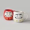 Dúo de tazas japonesas Daruma- DARUMA