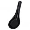 Japanese ceramic spoon, YUNAITEDDO, black