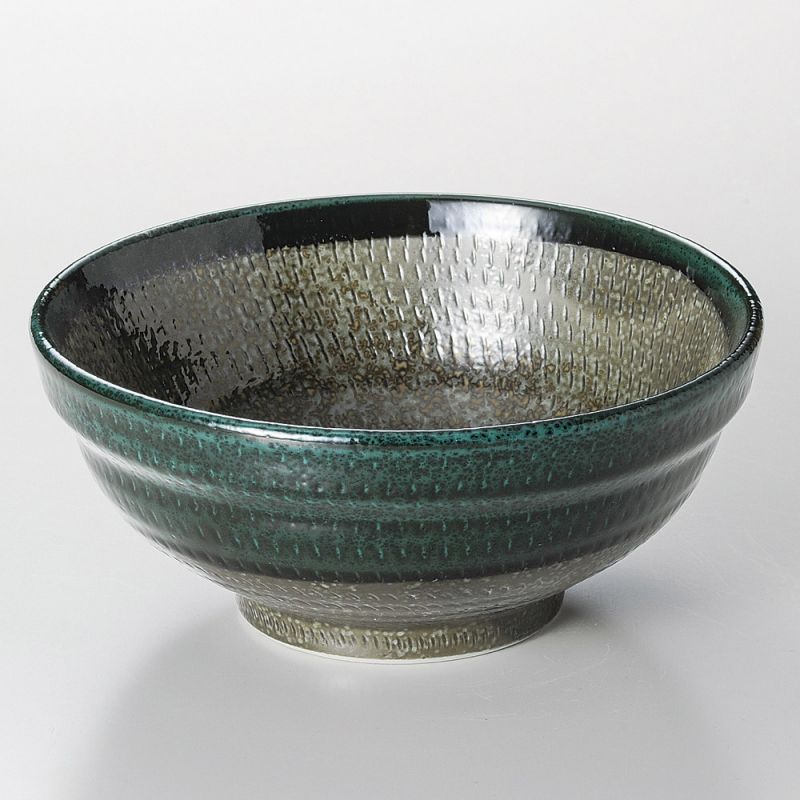 Cuenco de cerámica japonesa AOSHIN