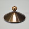 Japanese cast iron kettle, black, copper lid, 1.5 lt, HOUJOU HARARE