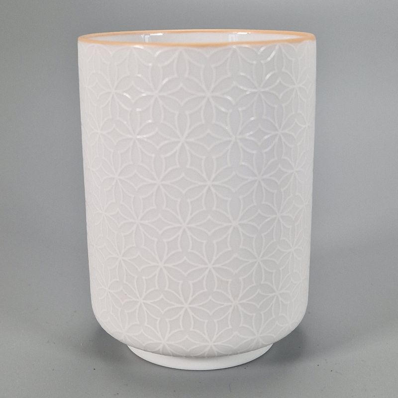 Japanische Keramik-Teetasse, weiß - SHIPPO