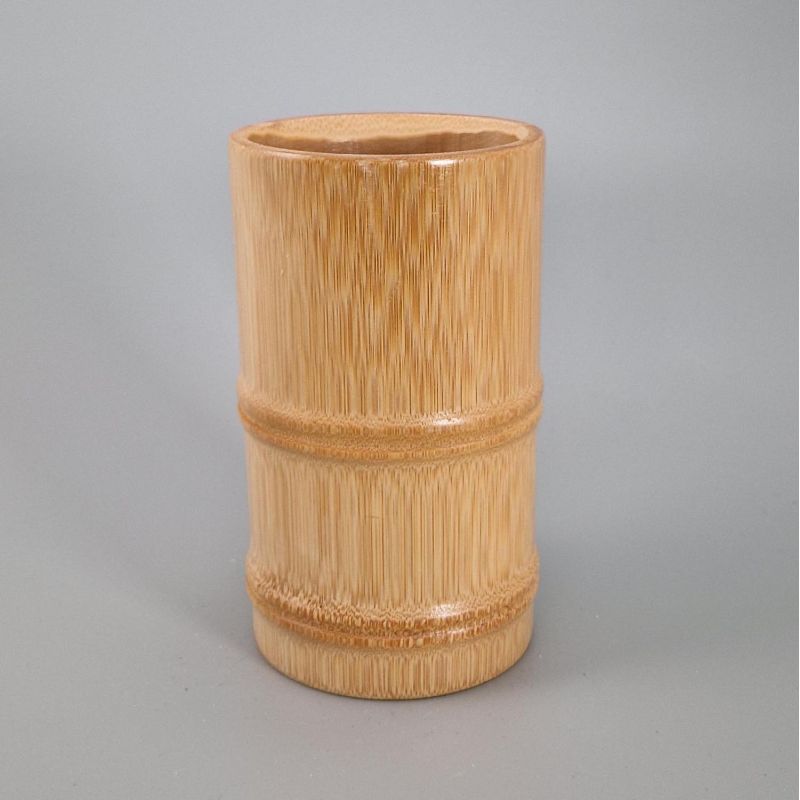 Vaso portaoggetti in bambù, ZUNDO, 7,5x13,5 cm
