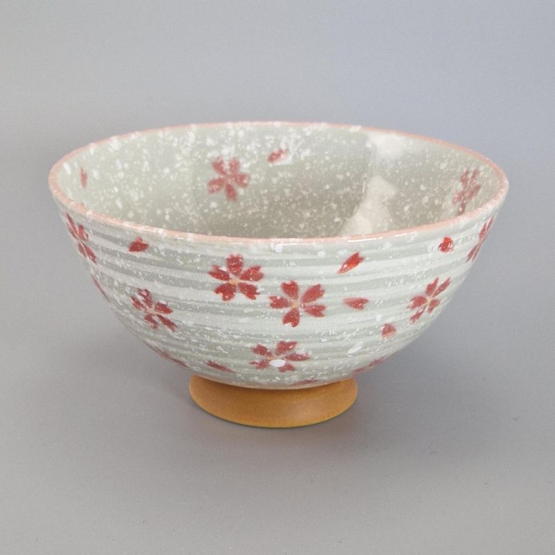 bol à riz japonais en céramique, SAKURA, rose