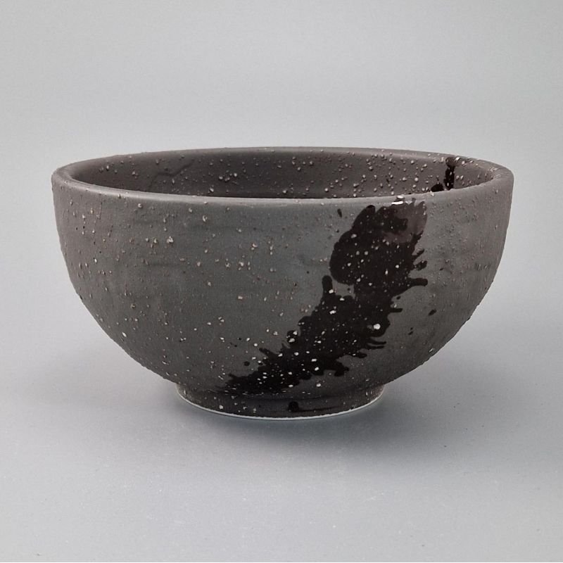 Zuppiera giapponese in ceramica SUISEI, nero