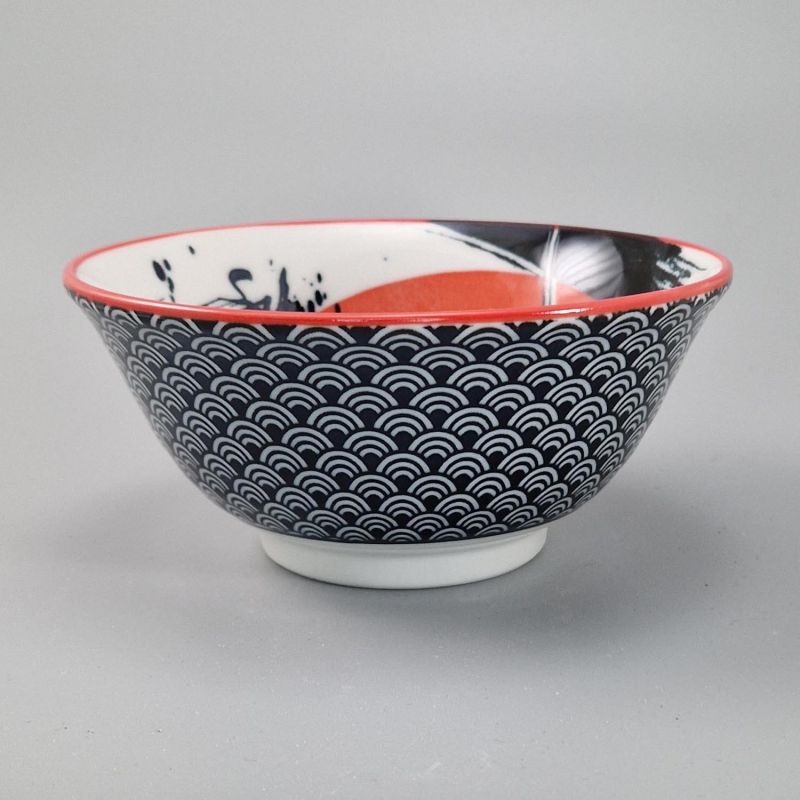 Ciotola donburi in ceramica giapponese - SAMURAI