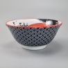 Cuenco donburi de cerámica japonesa - SAMURAI