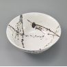 Tazón de sopa de cerámica japonesa - SUPURASSHU KURO