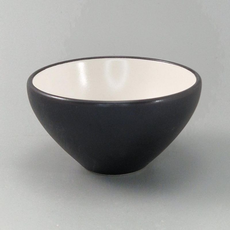 Tazza da tè in ceramica giapponese, bianco e nero - JIMINA