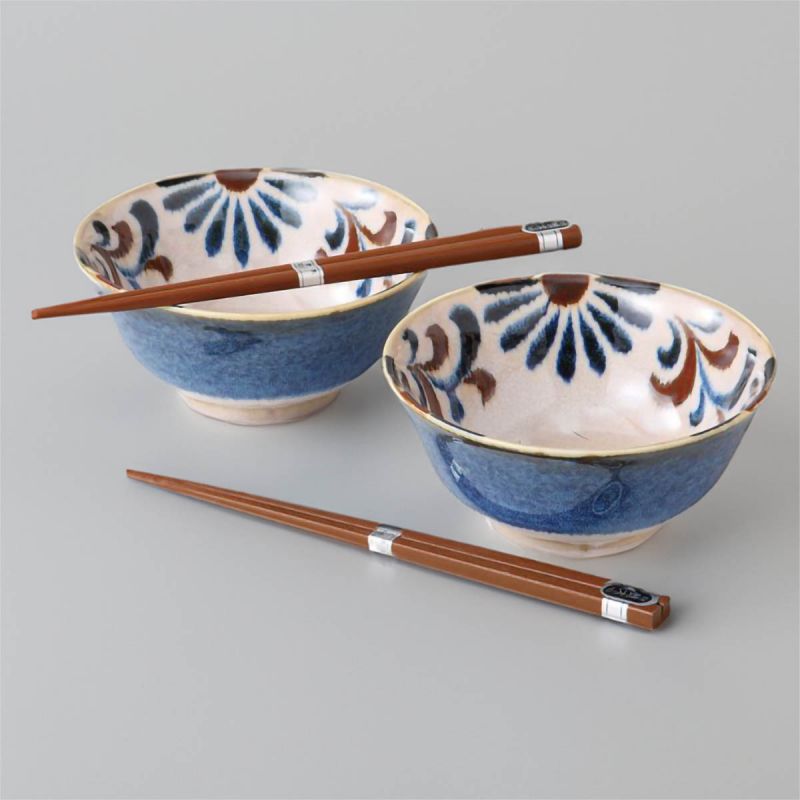 Set mit 2 japanischen Keramikschalen - BEJUDROPPU