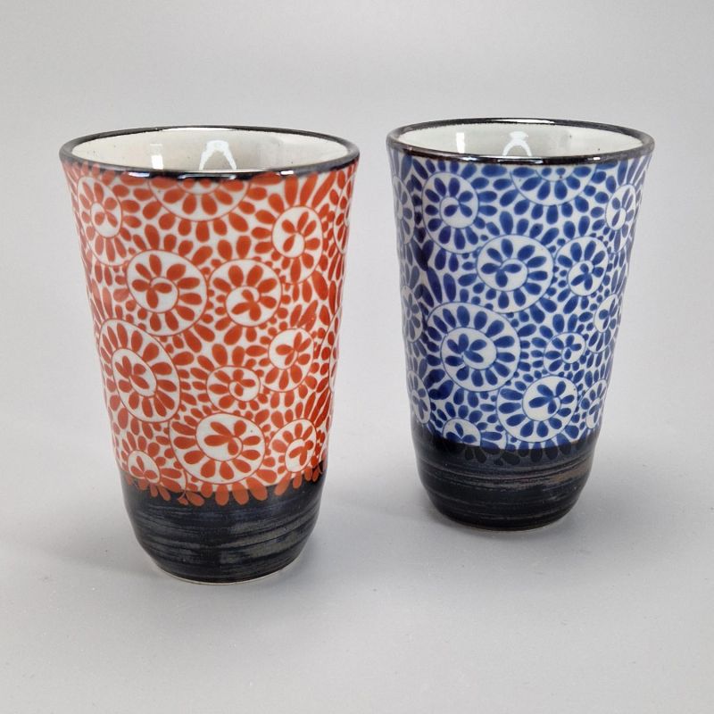 duo of Japanese tea cups ceramic MYA19421