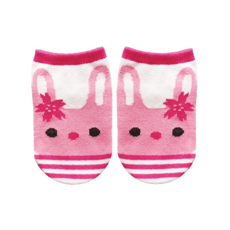 Chaussettes Enfant japonaises tabi , Lapin rose, PINKU NO USAGI