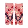 Chaussettes japonaises tabi , Troène du Japon, IBOTANOKI