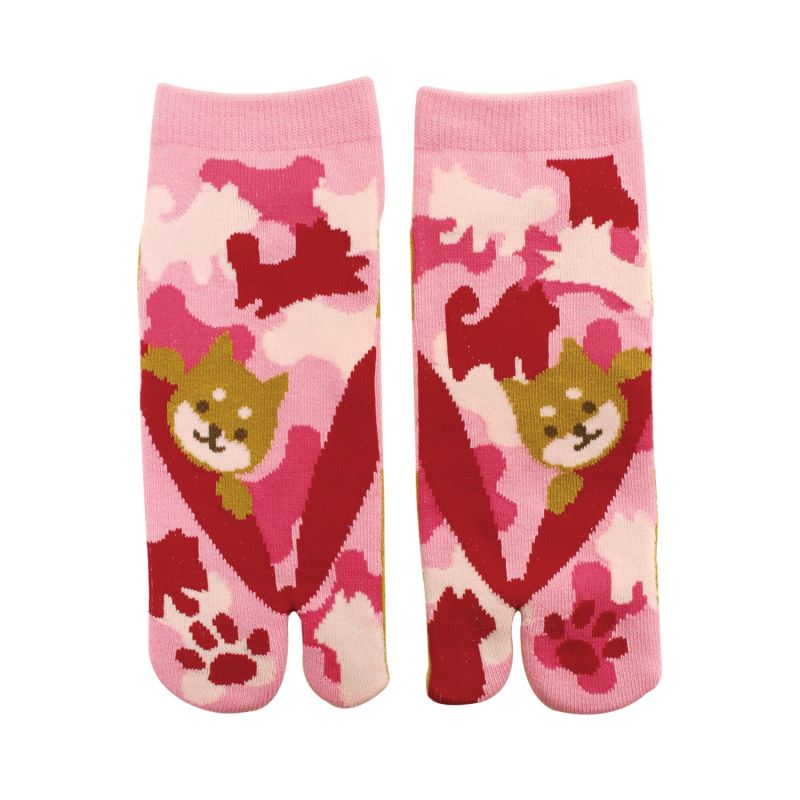 Chaussettes japonaises tabi , Camouflage, MEISAI