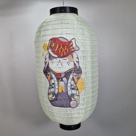 Deckenlaterne aus Stoff, Manekineko Taiyaki