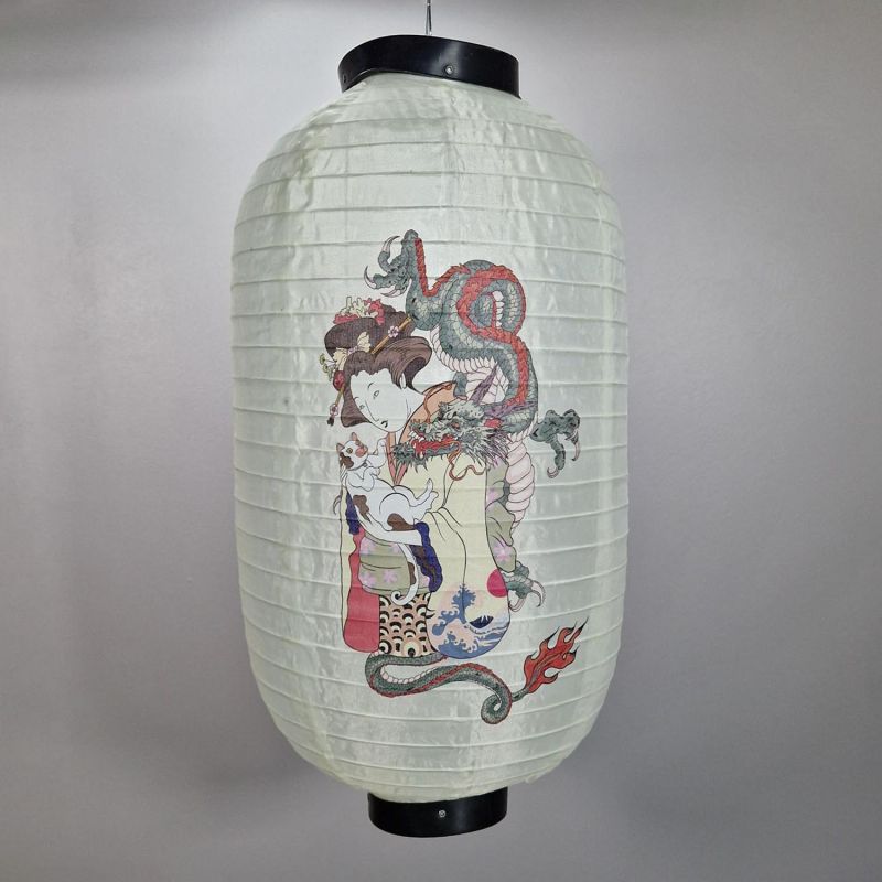Ceiling fabric lantern, Geisha RYU