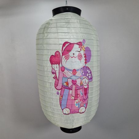 Deckenlaterne aus Stoff, Manekineko Shinzō