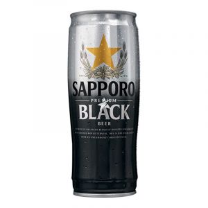Cerveza japonesa SAPPORO en lata - SAPPORO PREMIUM BLACK CAN 650ML