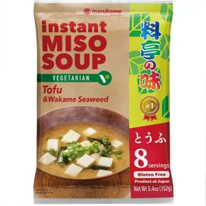 Soupe miso (Ryoutei No Aji) Vegetarian - Tofu et algues wakame Marukome 