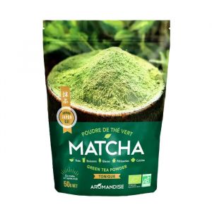 Poudre de thé vert Matcha, 50g- MATCHA