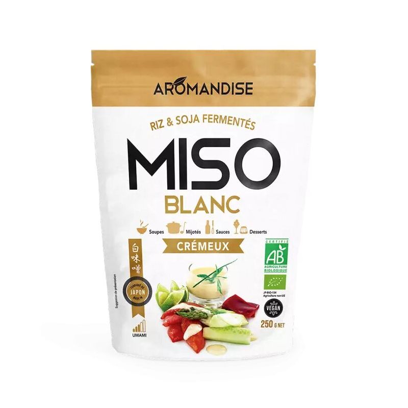 Vegane glutenfreie Instant-Miso-Suppe mit Tofu, TOFU MISOSHI RU PASTE