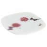 Japanese square ceramic incense holder, YUME SAKURA, cherry blossom