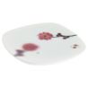 Porta incenso giapponese quadrato in ceramica, YUME SAKURA, fiore di ciliegio