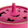 Japanese cast iron incense burner, IWACHU SAKURA, pink cherry blossom