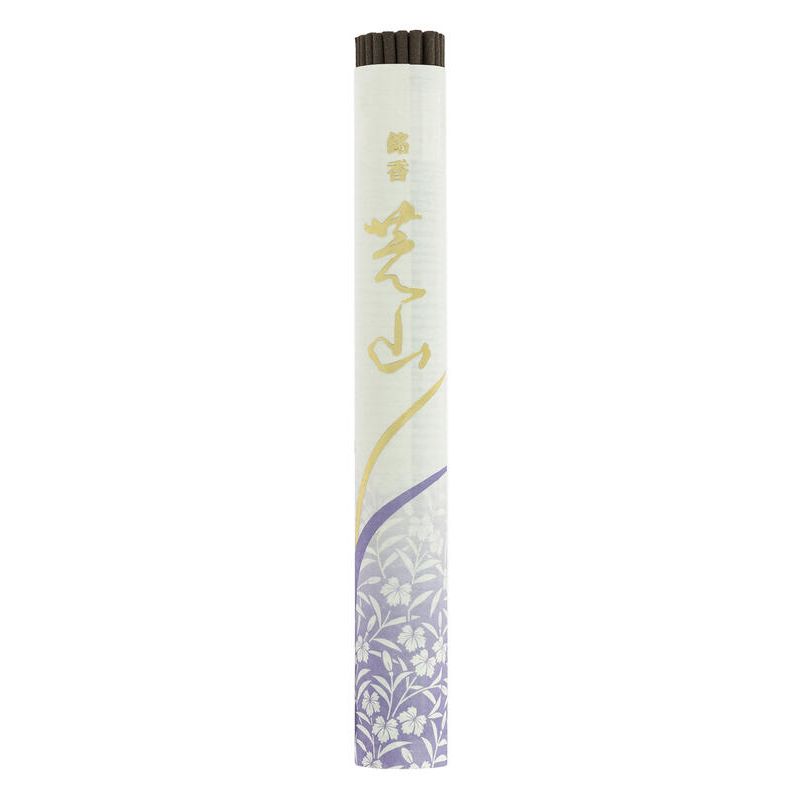 50 incense sticks in roll, MEIKO SHIBAYAMA, Sandalwood and Herbs