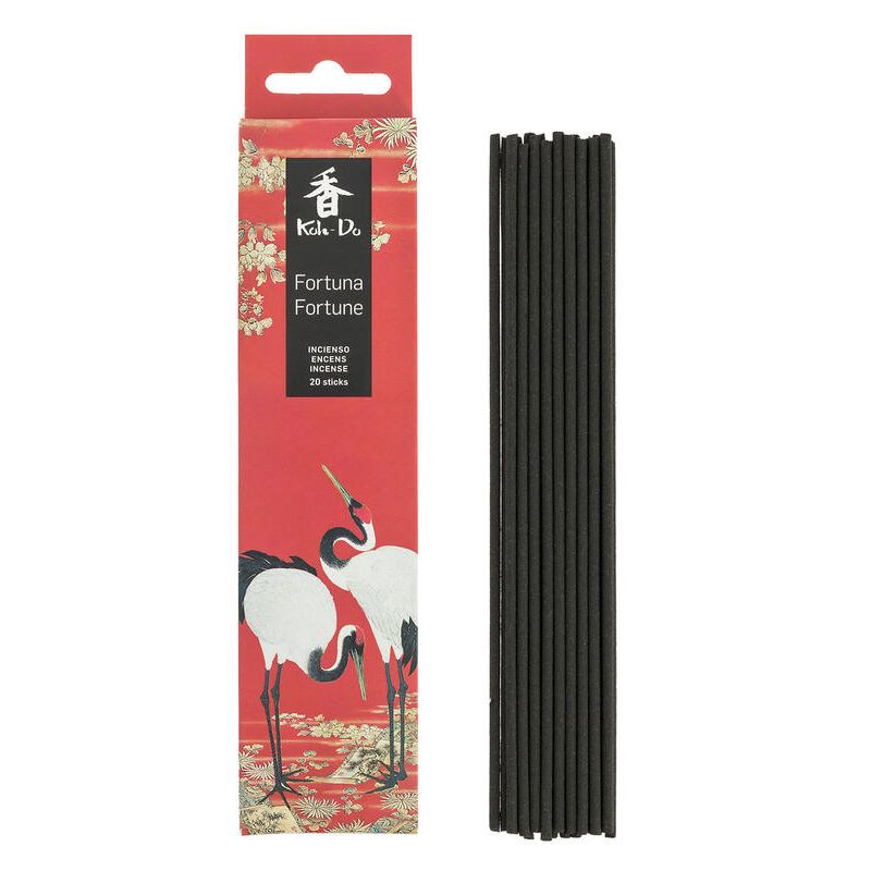 Box of 20 incense sticks, KOH DO - FORTUNE, Bergamot and Geranium