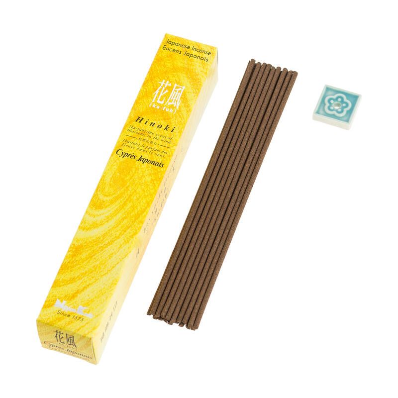 Box of 50 incense sticks, KA-FUH, Hinoki