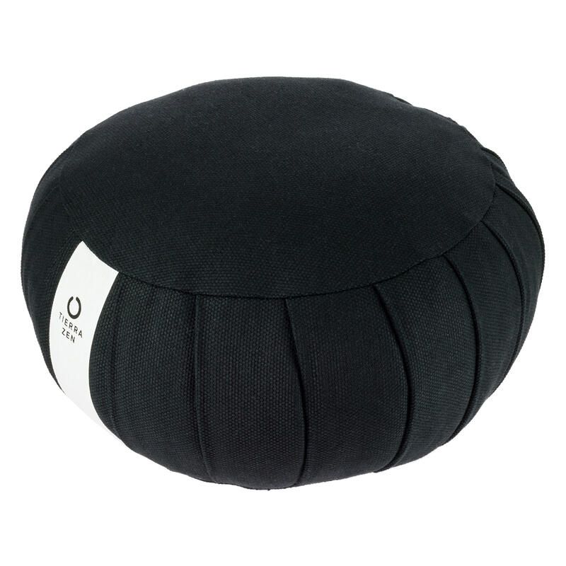 Coussin de méditation rond noir, ZAFU