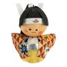 poupée japonaise okiagari, WAKAMONO, jeune homme