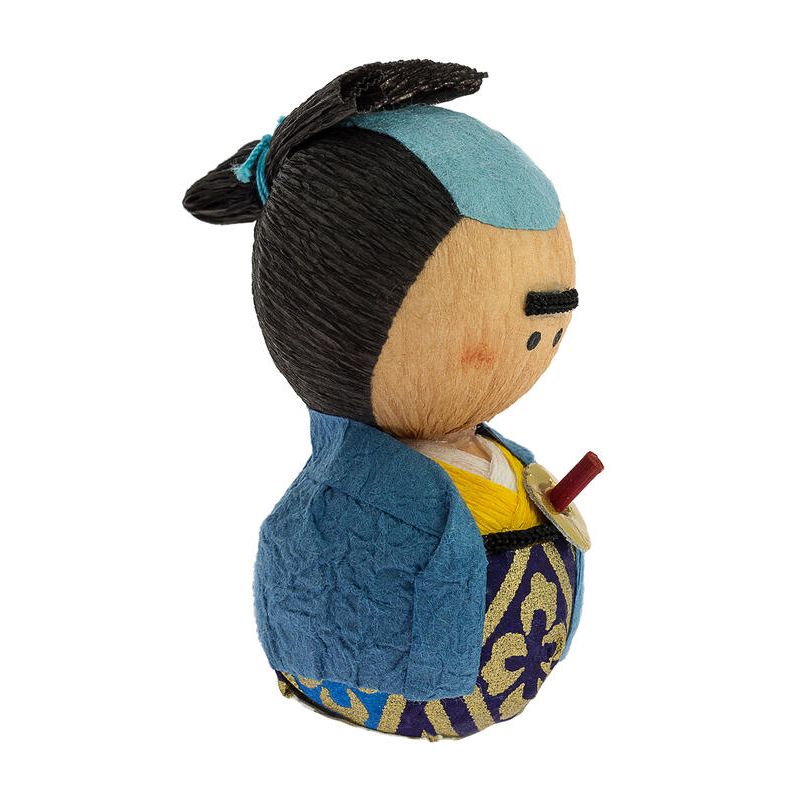 japanische Puppe Okiagari, SAMURAI, Samurai