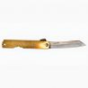 Higonokami Japanese folding knife - 75 mm blade - brass handle -