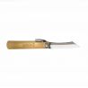 Coltello chiudibile giapponese Higonokami - lama da 40 mm - manico in ottone -