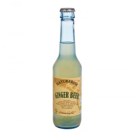 Boisson gazeuse bio sans alcool au gingembre GINGER BEER